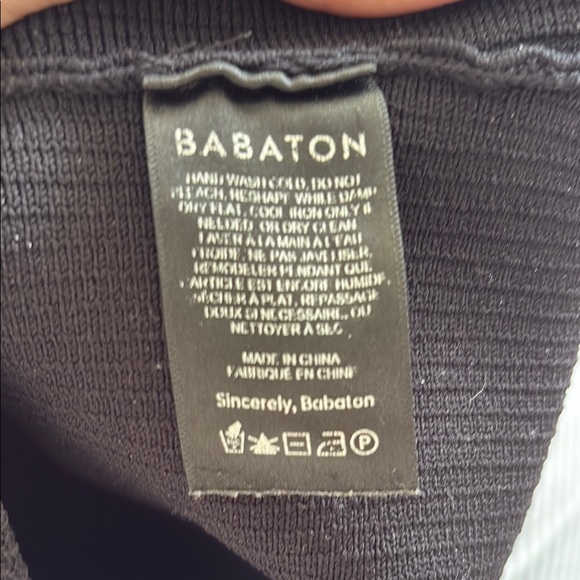 Black Ribbed Tank Top - Picture 5 of 5